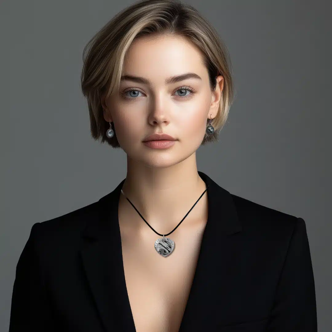 12-in round wood art